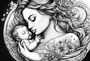 Breastfeeding tattoo idea