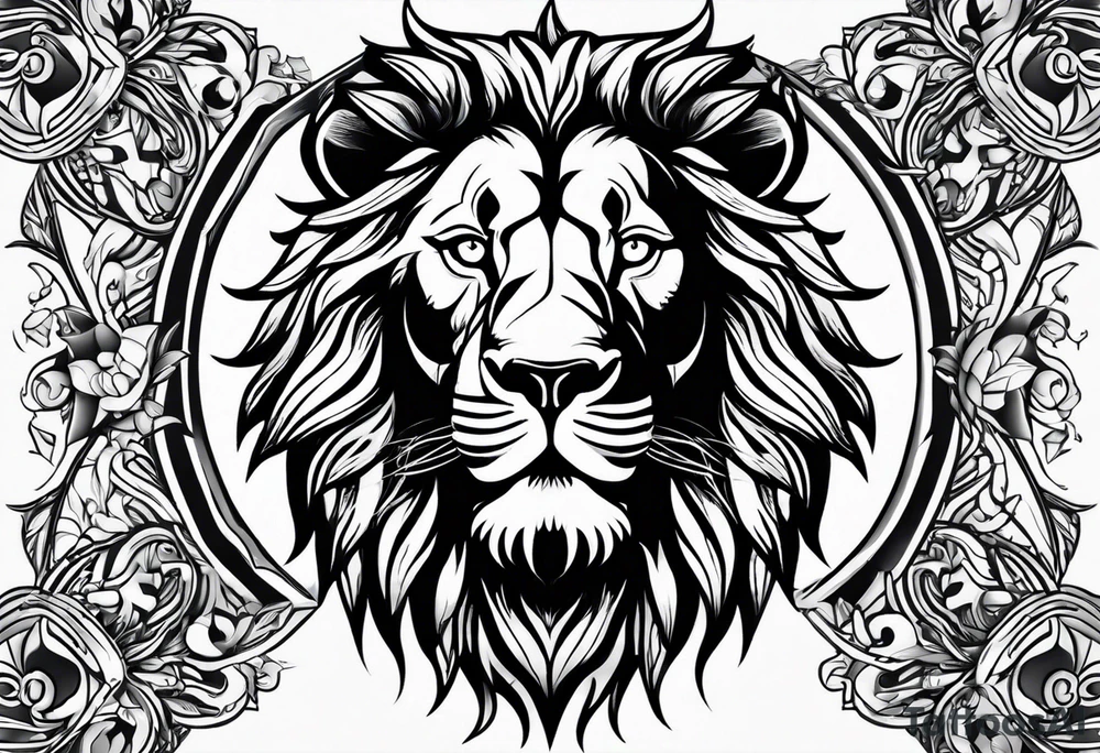 lion tattoo idea