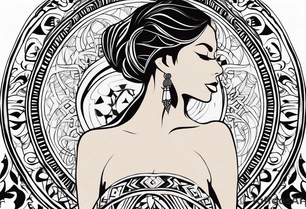 Tribal, picture of naked lady tattoo idea