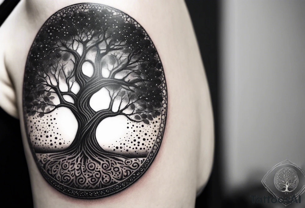 tree of life tattoo idea