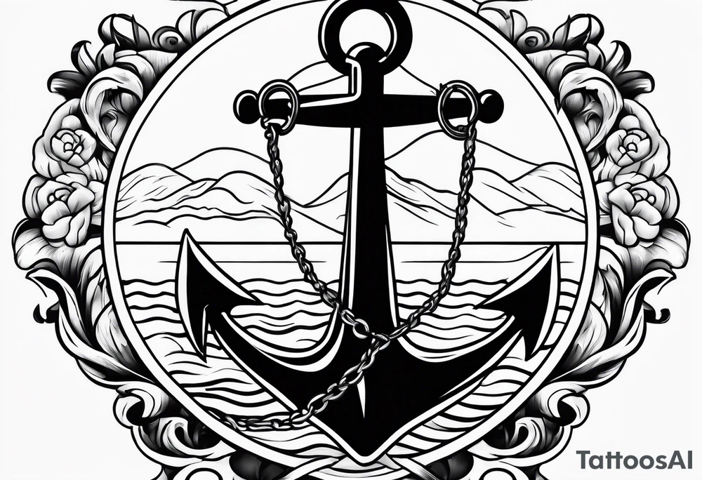 Anchor tattoo idea