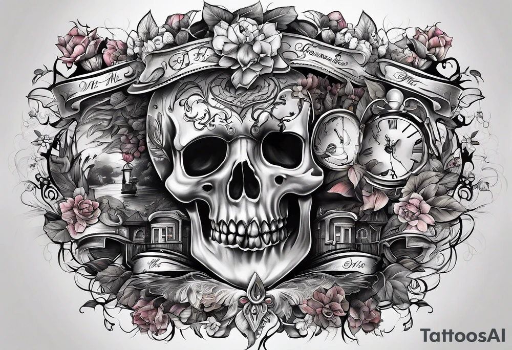 I want something that remembers the people I’ve lost tattoo idea
