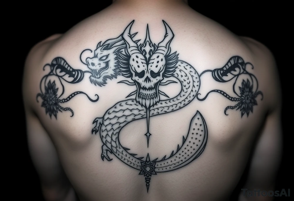 Cáncer Leo cusp born on July 21st 1976 Chinese zodiac dragon, chosen one , God's soldier, santa muerte, prison, Pain, Loss, Hitman,  good Fortune, money, power, loyalty, respect, strength, power, protection, spirit, lost time, gain, prosperity, love, family, no love only poison tattoo idea