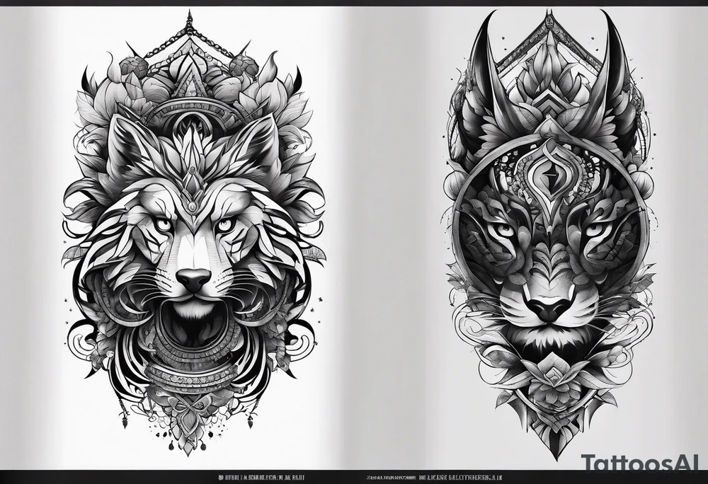 Sleeve tattoo idea