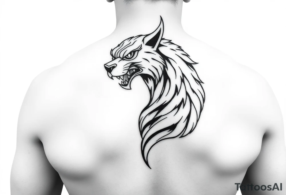 Cartoon tattoo idea