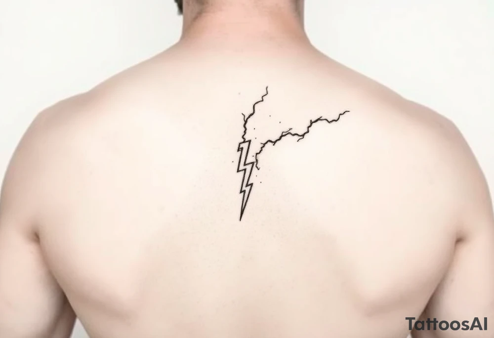 Tattoos with lightning tattoo idea