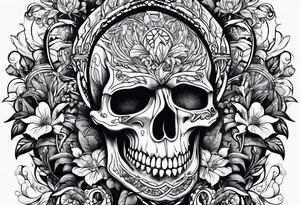 Death, depression tattoo idea