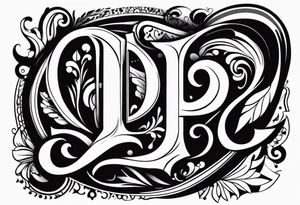 буква D tattoo idea
