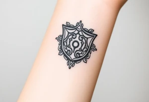 Māori neurodiversity shield tattoo idea