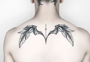 Simple minimalist feminine tattoo small line art on arm tattoo idea