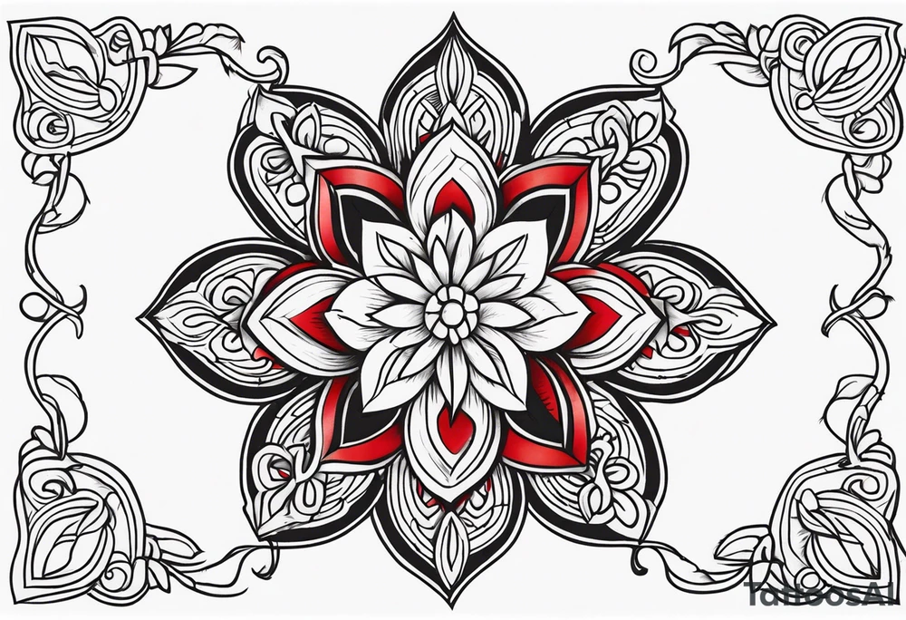 Dlowers tattoo idea