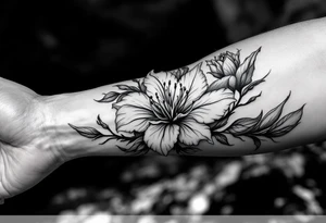 Azalea tattoo idea