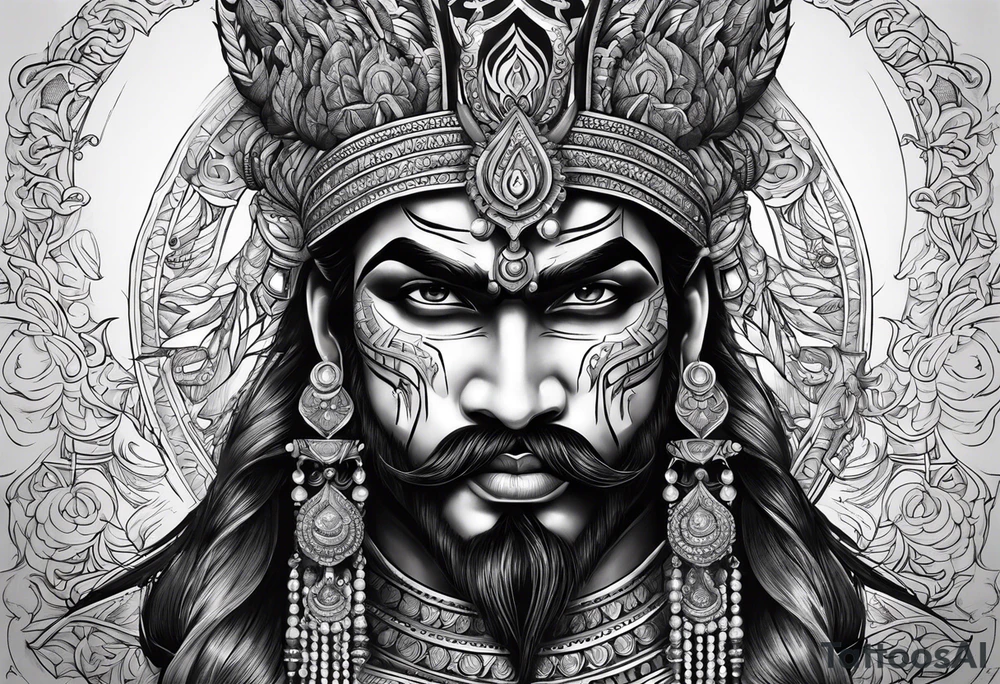 Ravan tattoo idea