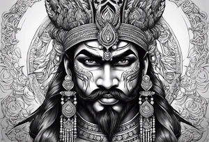 Ravan tattoo idea