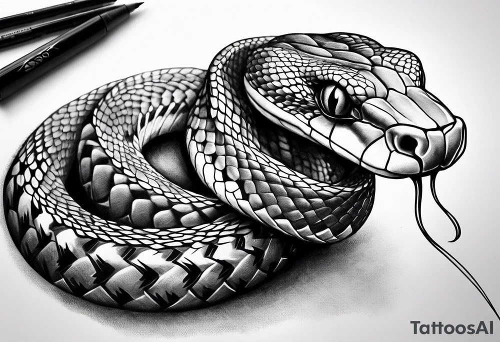 Snake tattoo idea