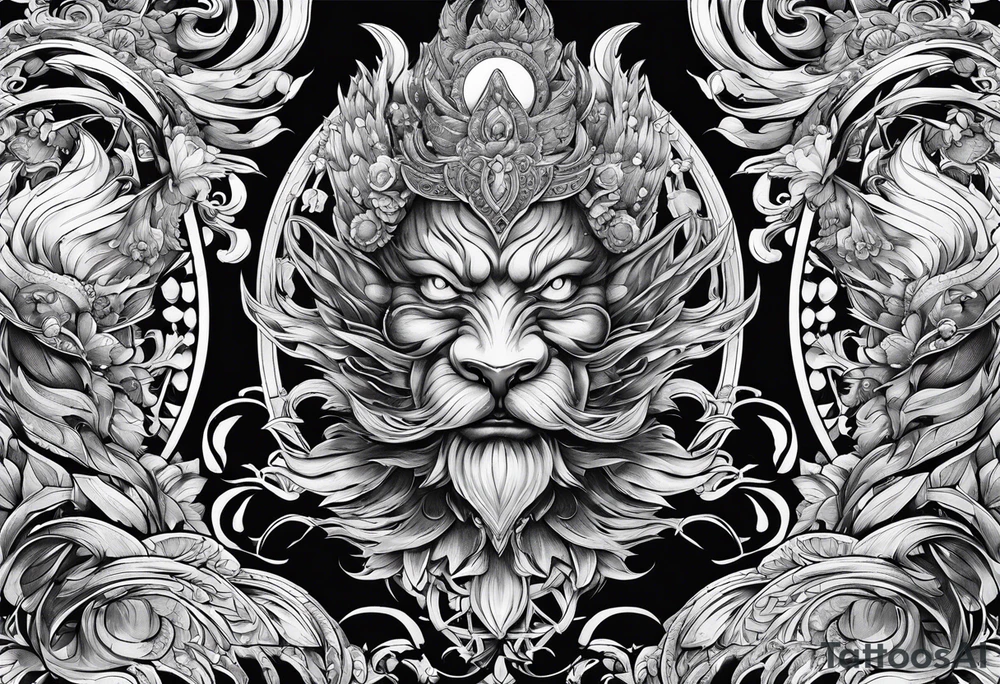 Zenitsu démon alaire tattoo idea