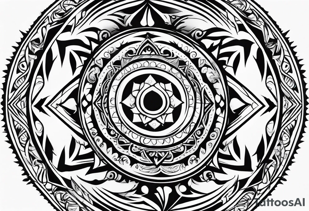 tribal tattoo idea