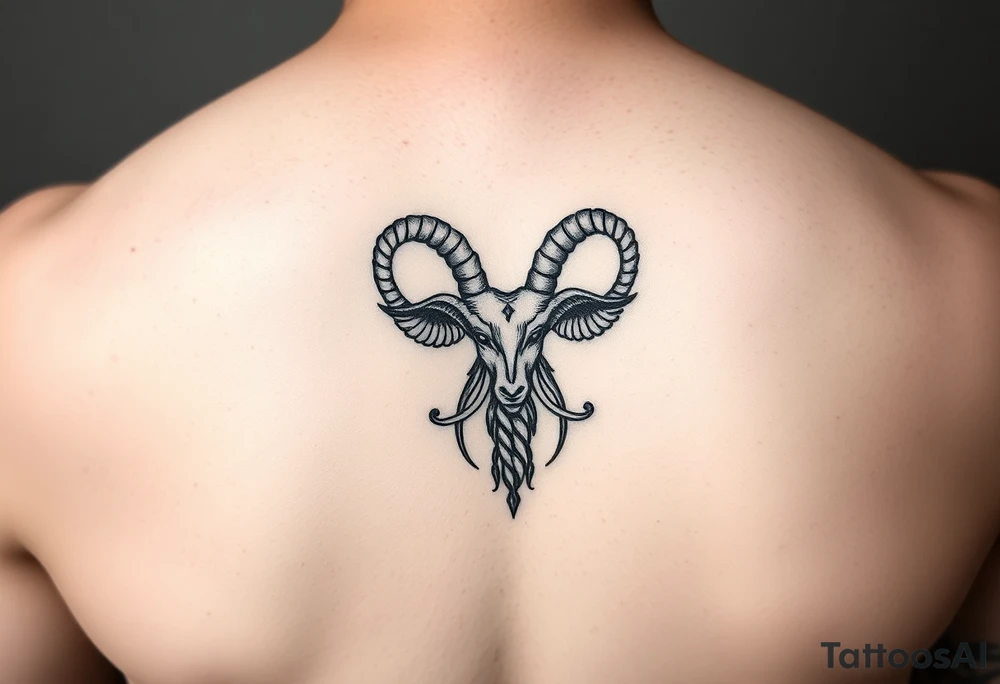 Aries tattoo for the inside wrist, feminine tattoo idea