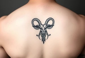 Aries tattoo for the inside wrist, feminine tattoo idea