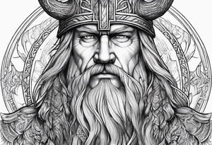 odin tattoo idea