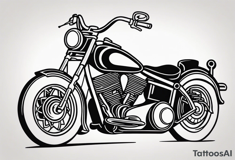 Rock a billy tattoo idea