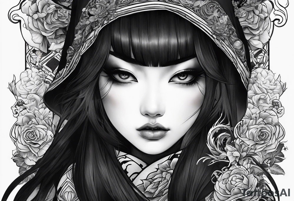 Tomie by Juji Ito tattoo tattoo idea