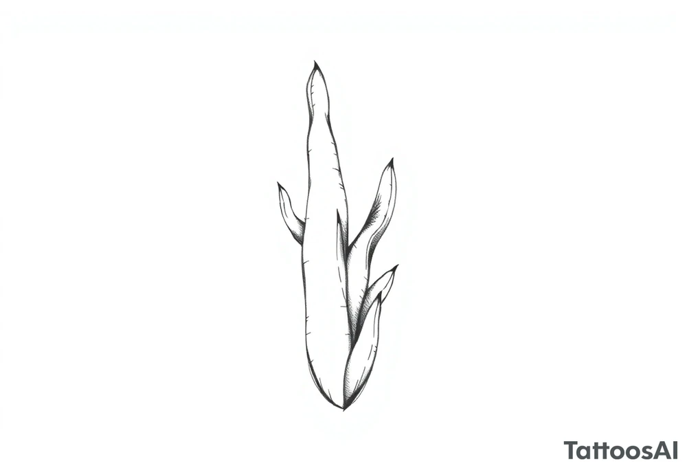 Cute cacti tattoo idea