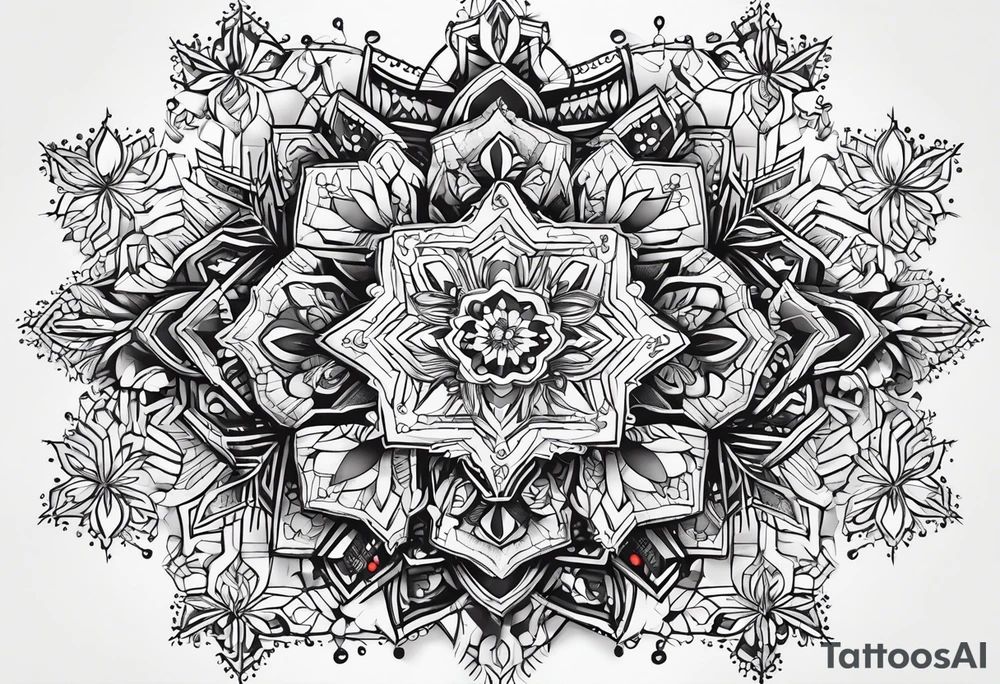 Snowflakes, small tattoo idea