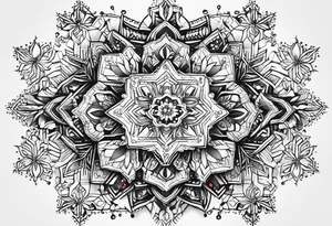 Snowflakes, small tattoo idea