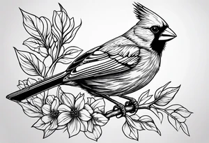Cardinal tattoo idea
