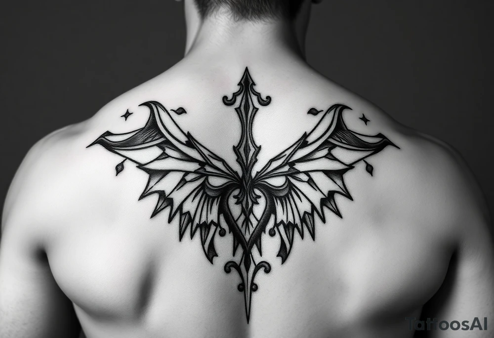 Feminine sexy back tattoo tattoo idea