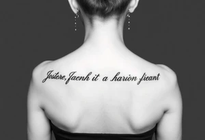 Mother with two sons 1 and half years apart ideas for a women In cursive writing in side crowns the names Josiah the othe Adian and thier days numbers in roman numerals tattoo idea