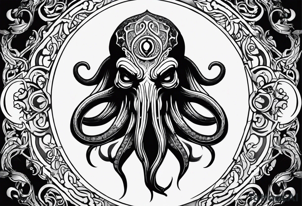 Chthulu tattoo idea