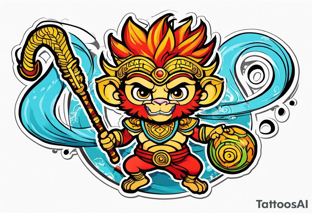 Wukong tattoo idea