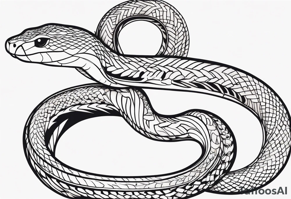 enthropy snake tattoo idea
