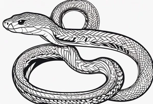 enthropy snake tattoo idea