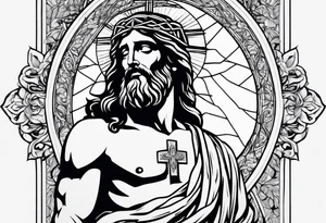 Jesus tattoo idea