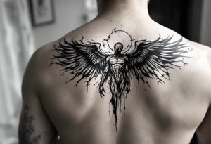 Fallen Angel tattoo tattoo idea