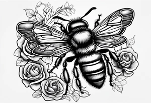 honey bee hive tattoo idea