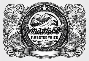 simple  sign tattoo idea