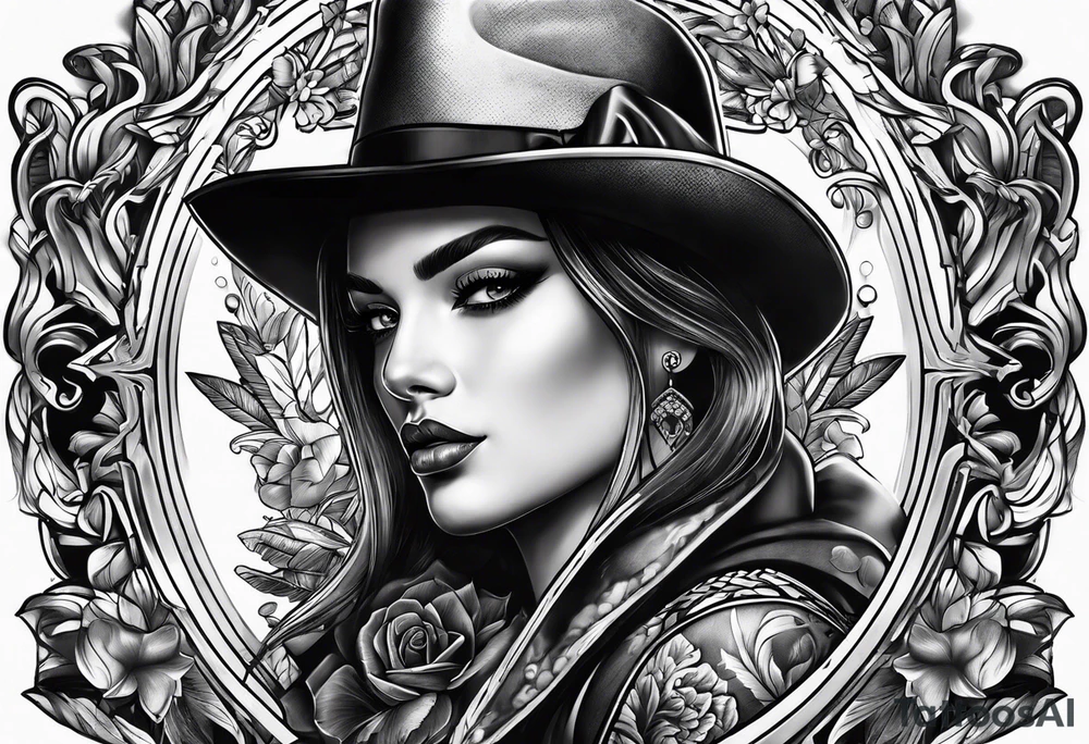 GANGSTER tattoo idea