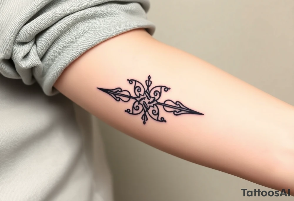 viking rune of love tattoo idea