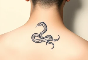 ankler with snake tattoo idea