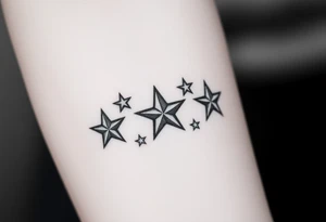 Stars tattoo idea