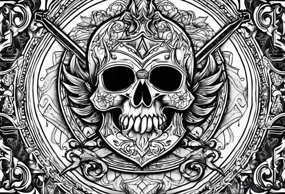 scottish crest tattoo idea