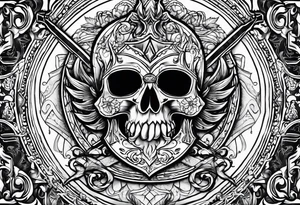 scottish crest tattoo idea