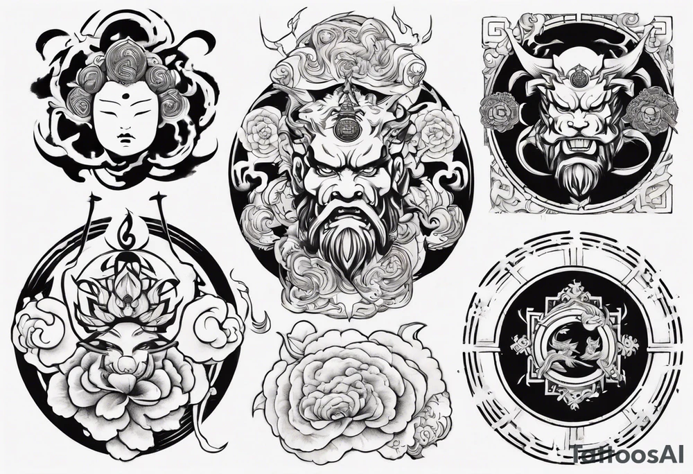 God’s strength tattoo idea
