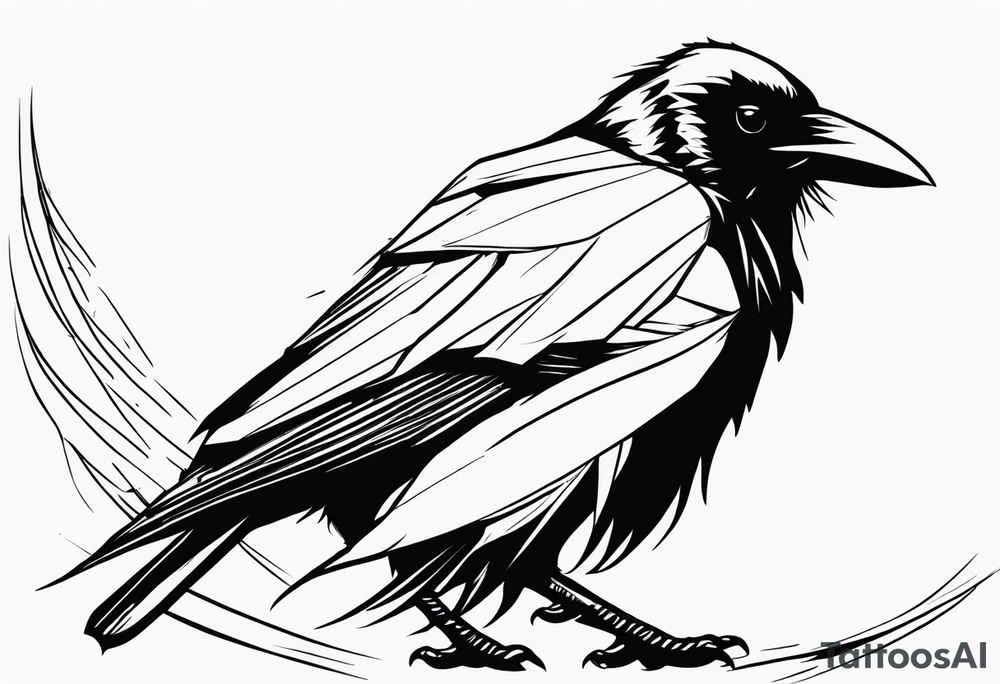 the gazette crow tattoo idea