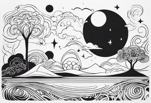 lucid dream tattoo idea