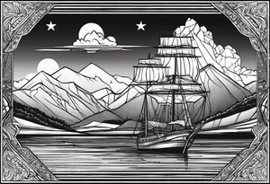 Elements of Trinidad and Canada tattoo idea